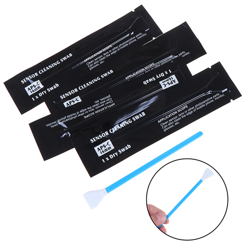 5 unids/pack CÁMARA DE LIMPIEZA Sensor Kit de bastoncillos lente de cámara Digital Swab limpiador cepillo de limpieza de microfibra ► Foto 1/6