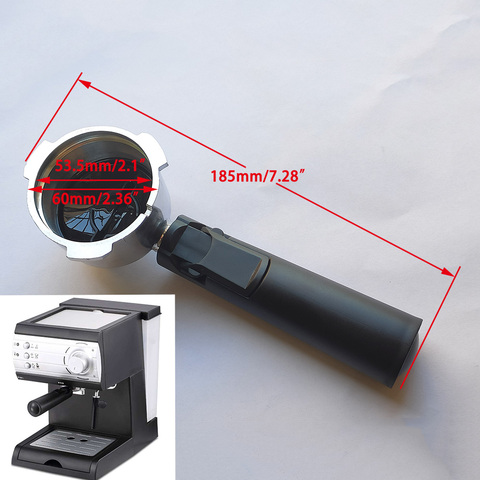 Portafiltro de mango de café presurizado de 51mm para cafetera profesional,  accesorio para máquina de café, piezas - Historial de precios y revisión, Vendedor de AliExpress - KitchenMaster Store