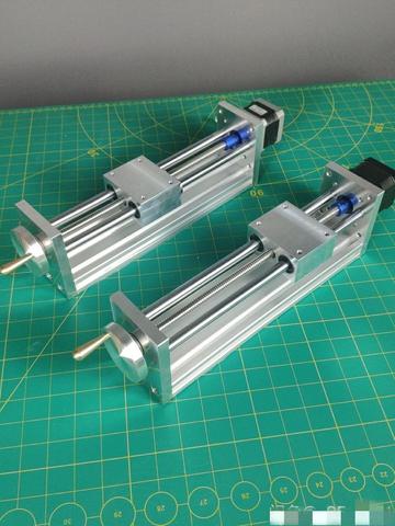 Tobogán de eje Z CNC ensamblado, enrutador CNC de viaje de 100/170mm, kit de movimiento lineal para impresora CNC Reprap 3D con motor No NEMA17stepper ► Foto 1/5