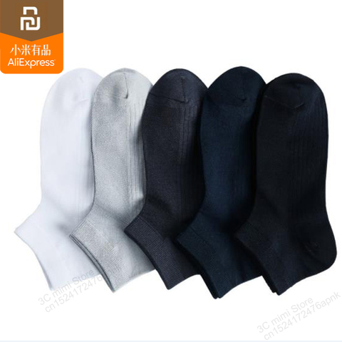 Xiaomi nuevo 365 desgaste Primavera Verano sección delgada transpirable antibacterial calcetines masculinos pre-olor, calcetín transpirable de humedad ► Foto 1/5