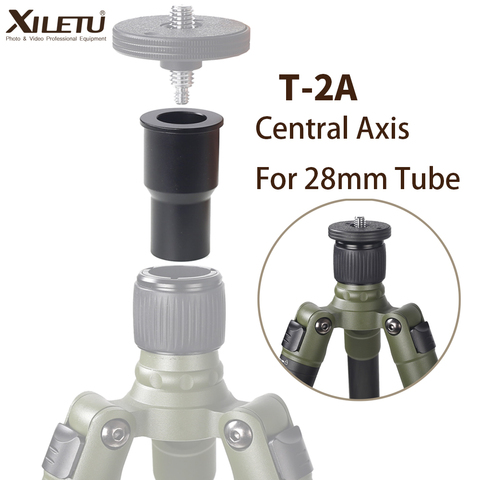 XILETU-T-2A Macro de disparo, eje Central para trípode de tubo Central de 28mm ► Foto 1/6