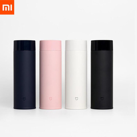 Xiaomi Mijia-botella de agua de acero inoxidable 350ml, termo ligero al vacío, MIni taza portátil aislante para viaje de acampada, deporte ► Foto 1/6