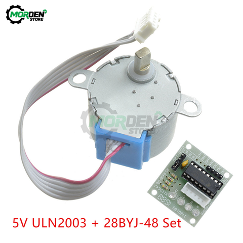 Motor paso a paso 28BYJ-48 de 5V, Electrónica Inteligente de 4 fases de 12V CC, engranaje + Placa de controlador ULN2003 para Arduino, Kit DIY ► Foto 1/6