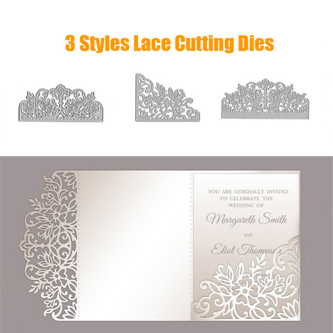 Wedding Invitation Cutting Die Scrapbooking Craft Metal Die Cut for DIY Paper Cards Making Love Home Decorative 2022 diy arts ► Foto 1/6