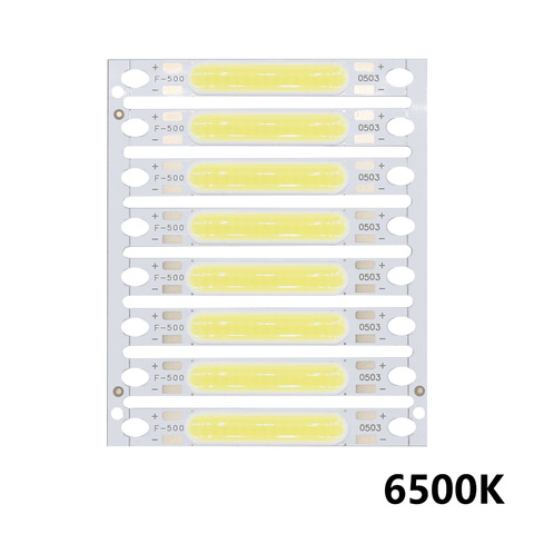 8 Uds 1W 3W 5W 300mA COB luz LED Chip 3V 9V 12V 15V 17V para la linterna lámparas de pared luces LED tubo DIY ► Foto 1/6