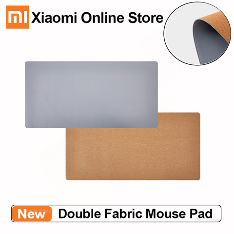 Xiaomi-alfombrilla de ratón de doble Material, de cuero, de goma Natural, resistente al agua, antisuciedad ► Foto 1/6