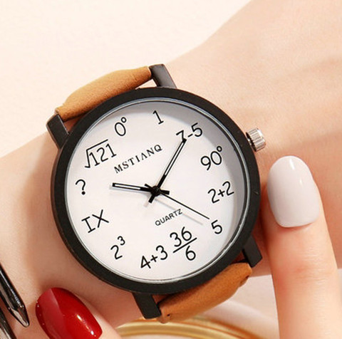 Reloj sencillo de cuarzo para mujer, nuevo accesorio de moda para estudiantes, con esfera grande y personalidad, 2022 ► Foto 1/3