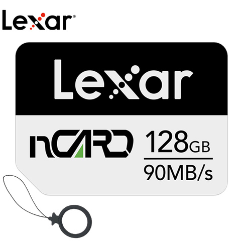 Lexar NM tarjeta de memoria 64G tarjeta de memoria 128G de alta velocidad 256G para Huawei Mate 20 30 P30 PRO Nova5 P40 4G 5G teléfono móvil Nano ► Foto 1/6