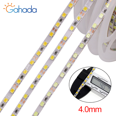 5m tira de LED de 2835, 5050, 5054, 120, 240leds/m DC12V Flexible cuerda cinta, lazo de luz lámpara Natural/blanco cálido ► Foto 1/6