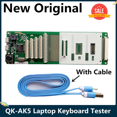 LSC nuevo QK-AK5, portátil, probador de teclado, dispositivo de prueba, máquina herramienta, interfaz USB con Cable, envío gratis ► Foto 1/6