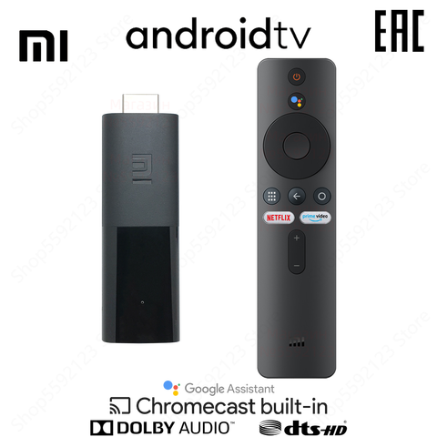 Xiaomi Mi TV stick Android TV 9,0 TV stick quad core procesador Dolby DTS HD Dual decodificación 1 GB de RAM 8 GB ROM ► Foto 1/6