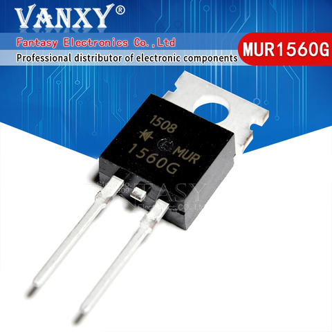 10 Uds MUR1560G-220 MUR1560 TO220 MUR1560CT U1560 ► Foto 1/4