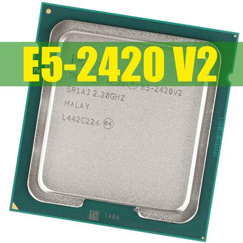 INTEL-CPU Intel Xeon E5 2420 v2 2,2 GHz, seis núcleos, 12-Hilo de 15 M, LGA 1356, E5, 2420v2, procesador de CPU ► Foto 1/1