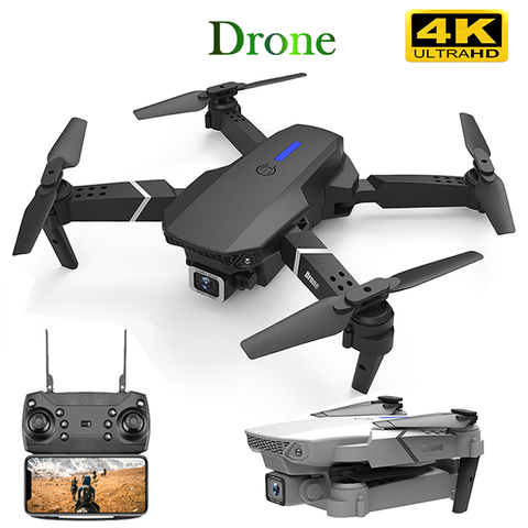 RC Drone con giroscopio de UAV con 4K Cámara E525 WIFI FPV HD de gran angular altura espera Control remoto plegable Quadcopter Drone juguete ► Foto 1/6