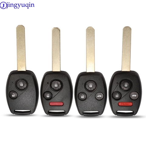 Jingyuqin-mando a distancia de coche con botones, mando de entrada sin llave para Honda Accord 2003, 2004, 2005, 2006, 2007 ► Foto 1/5