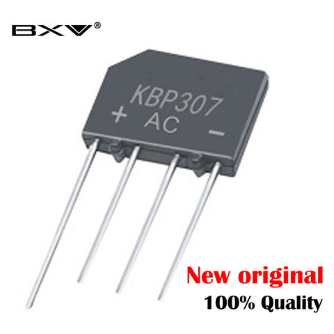 10 unids/lote 3A 1000V KBP307 puente de diodo rectificador KBP 307 diodo de potencia componentes electronica ► Foto 1/1
