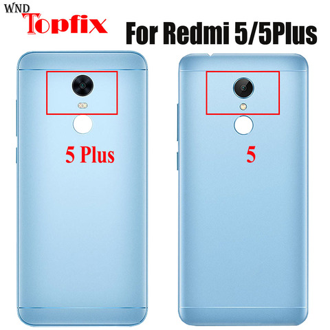 Carcasa trasera para Xiaomi Redmi 5 5Plus, carcasa trasera para batería con botón de volumen de encendido para Xiaomi Redmi 5Plus 5 ► Foto 1/4