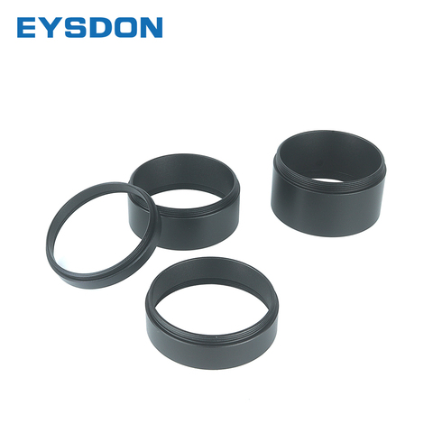 EYSDON-Kit de tubo de extensión de longitud Focal T2, 5mm, 10mm, 15mm, 20mm, M42x0.75, para telescopio astronómico, anillo extensor de fotografía en T ► Foto 1/5