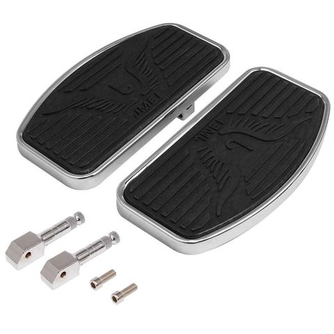 Accesorios de la motocicleta Billet MX de clavijas de Pedal resto reposapiés para Honda VTX 1300/1800 Boulevard/intruso 9.4x4.9x0 6 ″ ► Foto 1/6