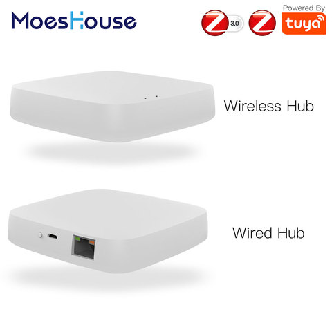 Tuya-Hub de enlace inteligente ZigBee para el hogar, controlador remoto inalámbrico con aplicación Smart Life, funciona con Alexa y Google Home ► Foto 1/6