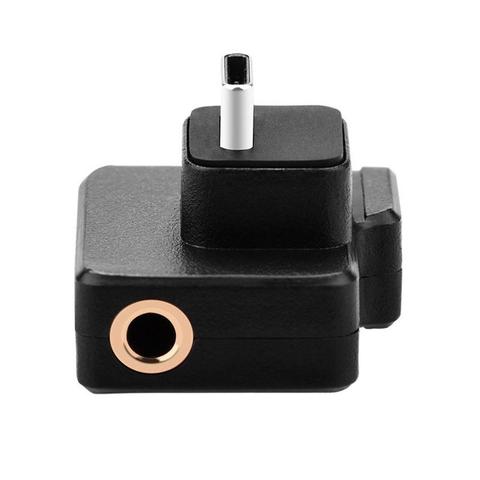 Adaptador de Audio externo para micrófono de acción, montura de micrófono para enchufe de TRS, Dji, OSMO, accesorios de acción, 3,5mm/usb-cc ► Foto 1/6