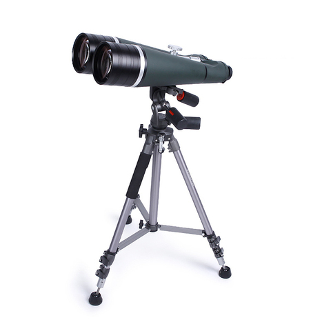 Telescopio Binocular Super 25x100 HD impermeable, binoculares gran angular con trípode y maletero de aluminio para exteriores, Camping, Luna y reloj ► Foto 1/6