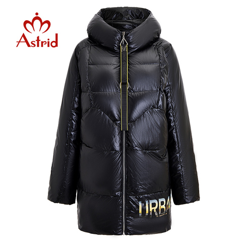 ¡Novedad de invierno 2022! Chaqueta de plumón para mujer, ropa holgada, prendas de vestir exteriores, abrigo de invierno de longitud media de algodón grueso de calidad, FR-7078 ► Foto 1/6