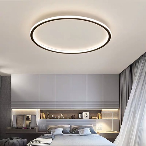 Luces Led de techo modernas para sala de estar, dormitorio, pasillo, balcón, accesorio de iluminación, montaje en superficie, redonda ► Foto 1/6