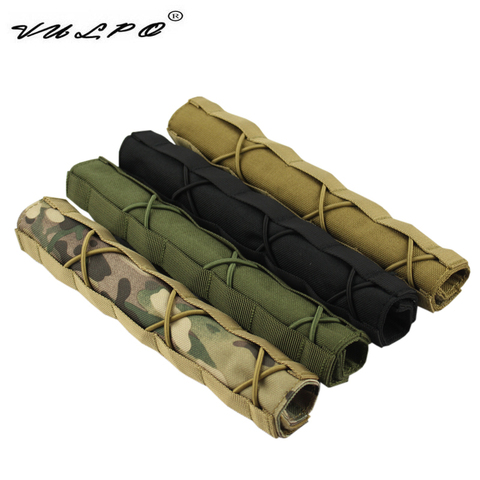 VULPO-funda protectora de 22cm para silenciador, supresor táctico, Mirage, funda de escudo térmico, tapa del silenciador militar ► Foto 1/6