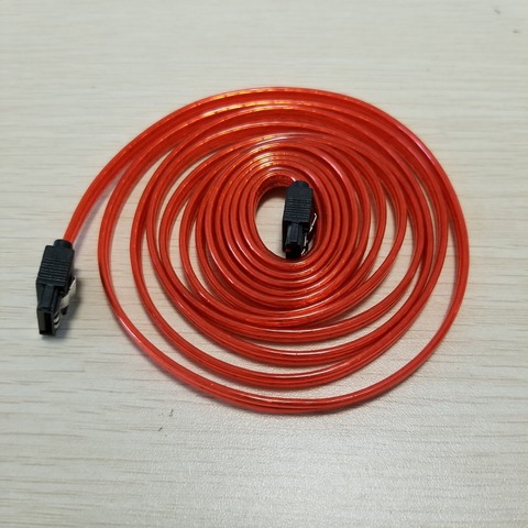 Cable de extensión de datos SATA 3th Generation, hebilla Bimetal, núcleo de cobre rojo 2M ► Foto 1/4