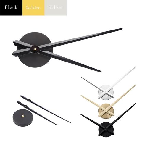 Reloj de pared grande DIY con mecanismo de movimiento, manecillas de reloj, juego de agujas para espejo 3D, reloj de reemplazo de pared, accesorios para decoración del hogar ► Foto 1/6