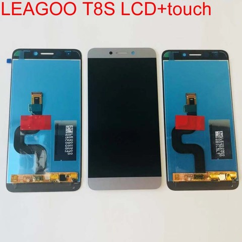 Pantalla LCD de 5,5 pulgadas para LEAGOO T8S, montaje de digitalizador con pantalla táctil 100%, Original, nuevo, digitalizador táctil para T8S ► Foto 1/1