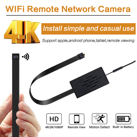 HD 1080P HD WiFi Mini cámara IP grabadora de vídeo en tiempo Real de seguridad Micro Cámara bricolaje módulo Motion remote contro escondido TF ► Foto 1/6