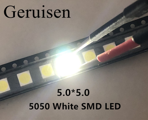 Diodo emisor de luz SMD superbrillante LED 3V, 100 uds, SMD 0402, 0603, 0805, 2835, 3528, 1206, 5050, 5730, 3014, 4014, Blanco cálido ► Foto 1/2