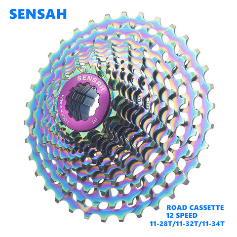 SENSAH-Cassette ultraligero para bicicleta de carretera, 12 velocidades, SLR, 11-32T, 11-34T, 12 velocidades, 11-34 K7, 11V, 11-28T, CNC ► Foto 1/6