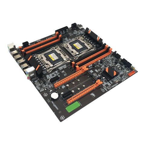 Placa base de ordenador de servidor Dual X99 LGA2011-3 CPU DDR4, placa base de juego de memoria ► Foto 1/6