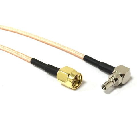 Cable de módem USB 3G CRC9 Interruptor de ángulo recto SMA/ FME/F /TNC macho hembra Adaptador tipo conector de Cable Pigtail RG316 ► Foto 1/6