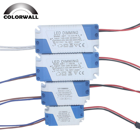 Adaptador de fuente de alimentación para bombilla de lámpara COB, AC85-265V regulable, transformador de iluminación, 3W-24W, envío gratis ► Foto 1/6