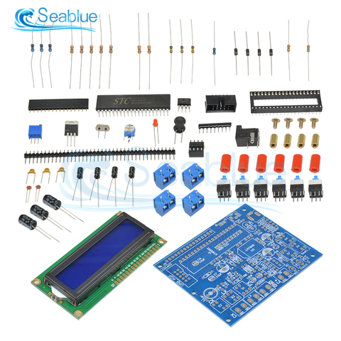 Medidor Digital de inductancia de capacitancia de frecuencia, Inductor CF, condensador, permitímetro, Kit DIY, oferta Schematic ► Foto 1/4