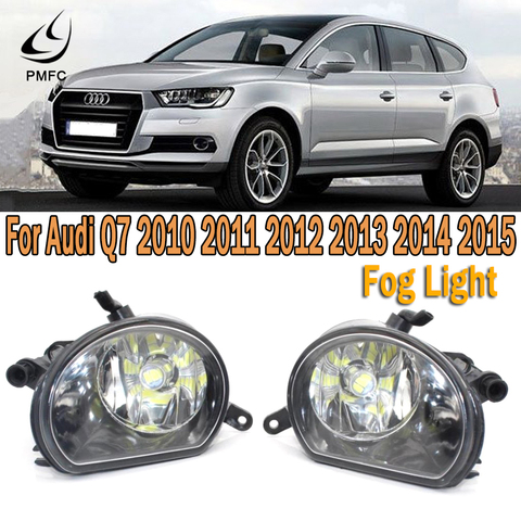 Luz antiniebla delantera LED para coche, lámpara antiniebla DE ESTILO PMFC para Audi Q7, 2010, 2011, 2012, 2013, 2014, 2015, 4L0941699, 4L0941700 ► Foto 1/6