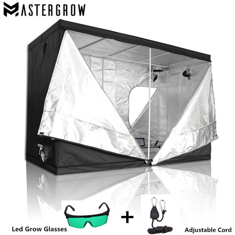 Tienda de cultivo hidropónico interior para luz Led de crecimiento, caja de cultivo de plantas de cultivo, invernaderos de jardín reflectantes Mylar no tóxicos ► Foto 1/6