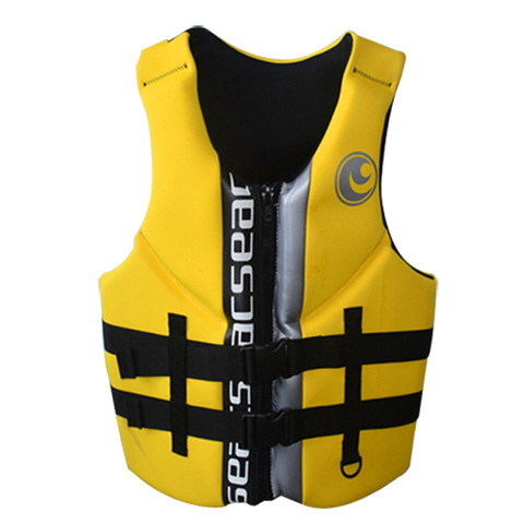 Chaleco salvavidas de neopreno para adultos, salvavidas flotante de natación, chaqueta de esquí PFD tipo III, Tamaño Real S a XXXL ► Foto 1/6