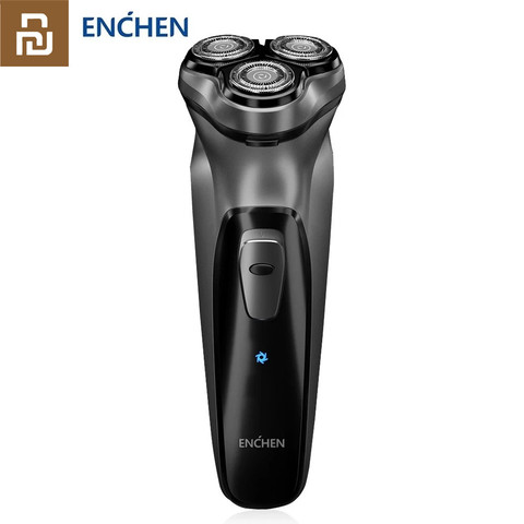 Youpin Enchen-máquina de afeitar eléctrica BlackStone 3D para hombre, Afeitadora eléctrica lavable para Barba, recargable ► Foto 1/6