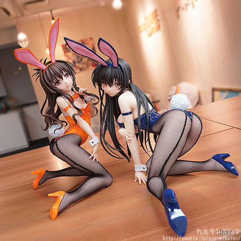 GZTZMY anime Sexy chica Kotegawa Yui Bunny Ver Modelo. La oscuridad a Ru PVC colección de figuras de acción modelo de juguete para niño niña ► Foto 1/6