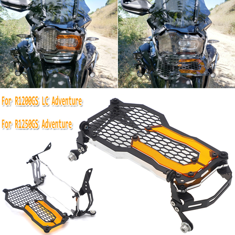 Nuevo Protector de faros para motocicleta cubierta protectora para parrilla Parrilla de protección para BMW R1200GS R1250GS LC Adventure R 1200 GS R1250 GS ► Foto 1/6