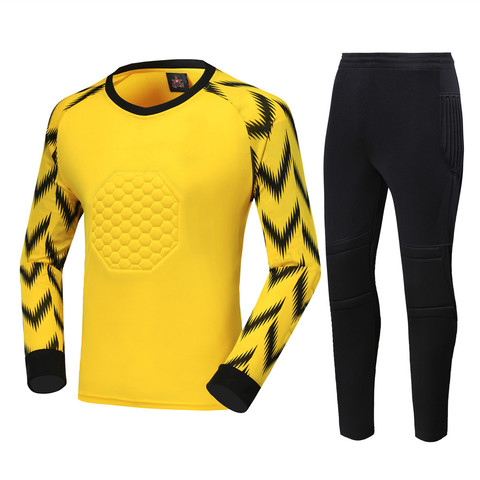 Los hombres de fútbol de niños Sets de portero pantalones de ...