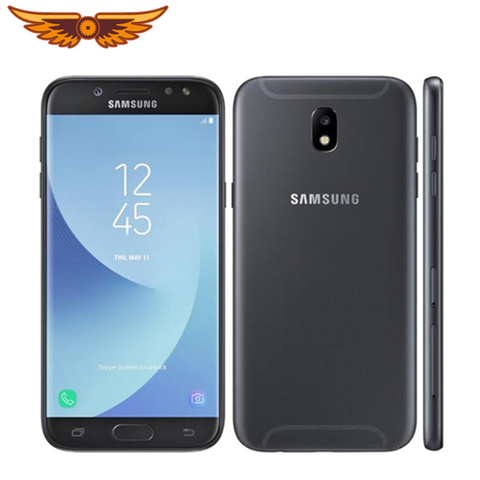 Samsung-teléfono inteligente Galaxy J5 (2017) J530F, teléfono móvil Original libre con pantalla de 5,2 pulgadas, octa-core, 2GB RAM, 16GB ROM, LTE, cámara de 13.0mp, Tarjeta SIM Dual, 1080P ► Foto 1/6