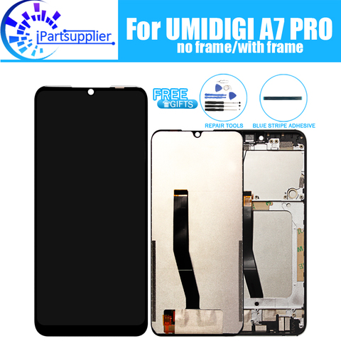 UMIDIGI-pantalla LCD A7 PRO, Digitalizador de pantalla táctil, montaje de marco, 100%, Original, nuevo, digitalizador táctil, herramientas ► Foto 1/6