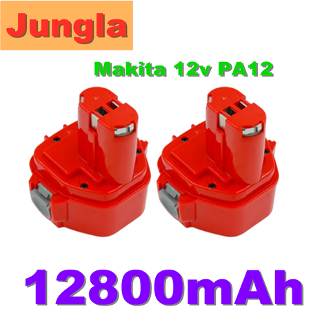 Herramienta de poder Pack de batería recargable 12V 12V 12800mAh Ni-CD para Makita ejercicios bateria 1220 de 1222 de 1233 PA12 1235B 638347-8-2 192681-5 ► Foto 1/6