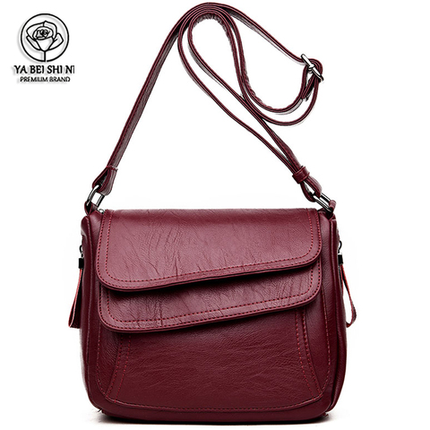 Bolso de mano negro para mujer, bolsa de diseñador de cuero de 7 colores, bolso cruzado Regular de gran capacidad, bolso de verano, 2022 ► Foto 1/6